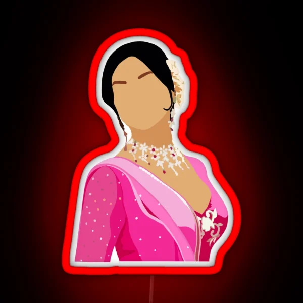 Shanti Priya From Om Shanti Om RGB Neon Sign