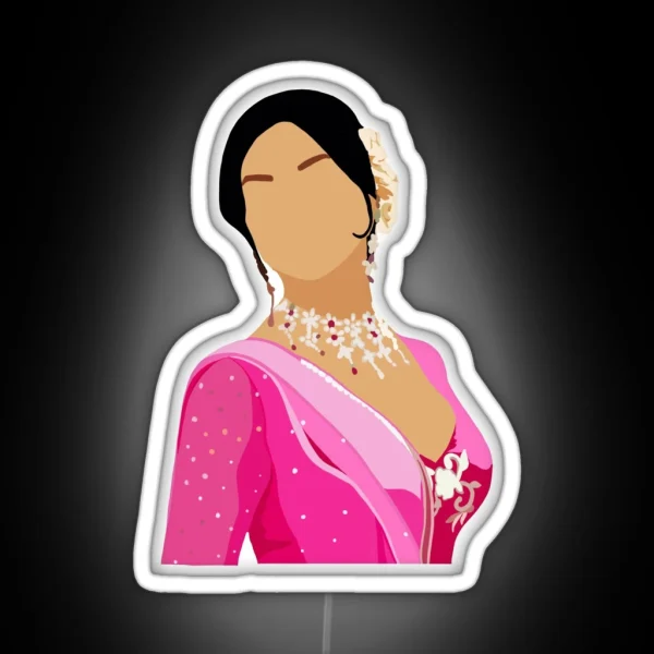 Shanti Priya From Om Shanti Om RGB Neon Sign