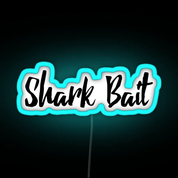 Shark Bait RGB Neon Sign