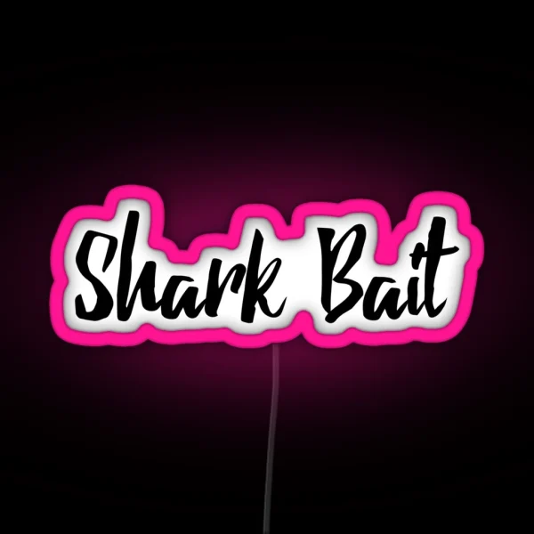 Shark Bait RGB Neon Sign