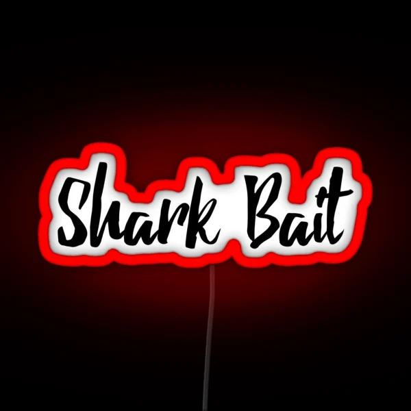 Shark Bait RGB Neon Sign