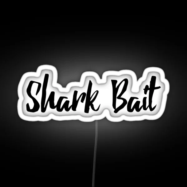 Shark Bait RGB Neon Sign
