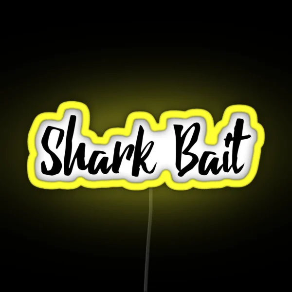 Shark Bait RGB Neon Sign