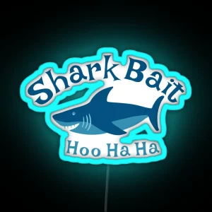 Shark Bait RGB Neon Sign