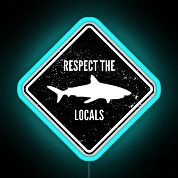Shark RGB Neon Sign