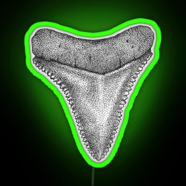 Shark Tooth RGB Neon Sign
