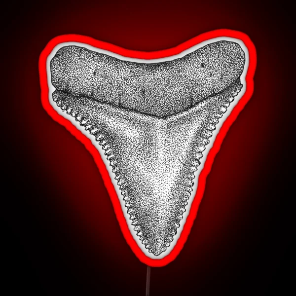 Shark Tooth RGB Neon Sign
