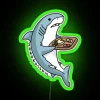 shark-cutlery-rgb-neon-sign-green