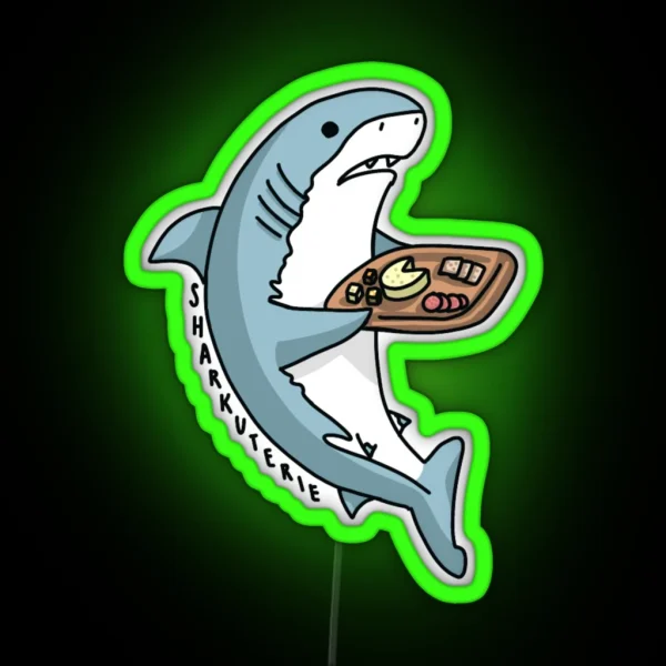 Sharkuterie RGB Neon Sign