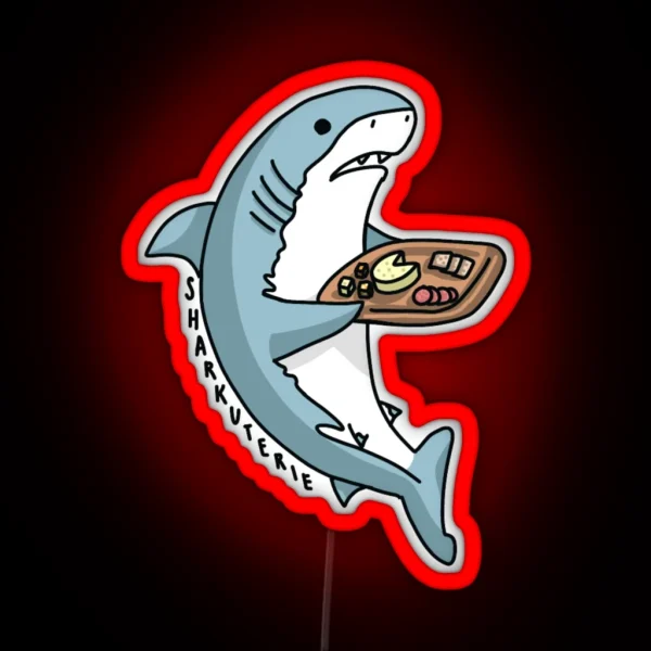 Sharkuterie RGB Neon Sign