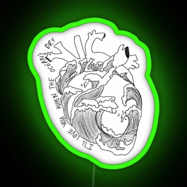 She Calls Me Back RGB Neon Sign