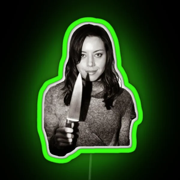 She Can Murder Me Any Day RGB Neon Sign