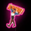 rgb neon sign she-ra seawhawk adventure pink