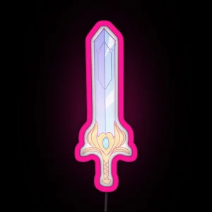 She Ra Sword Of Protection RGB Neon Sign