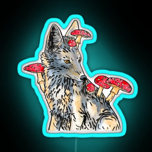 She S Amanita RGB Neon Sign