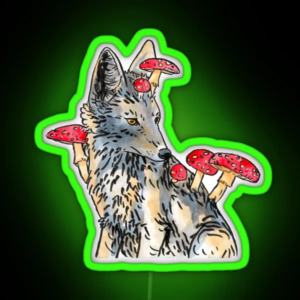 She S Amanita RGB Neon Sign