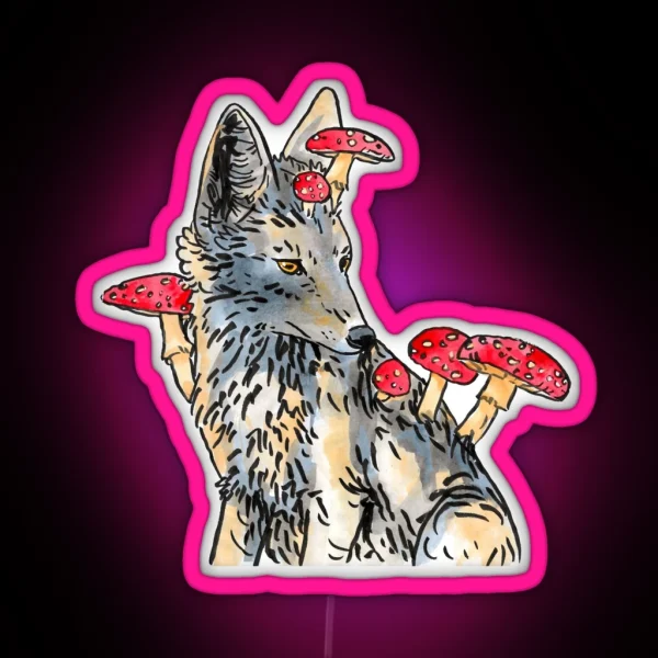 She S Amanita RGB Neon Sign