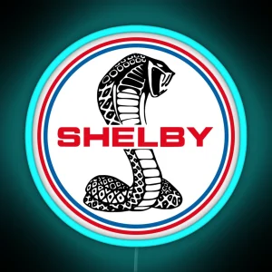 SHELBY COBRA RGB Neon Sign