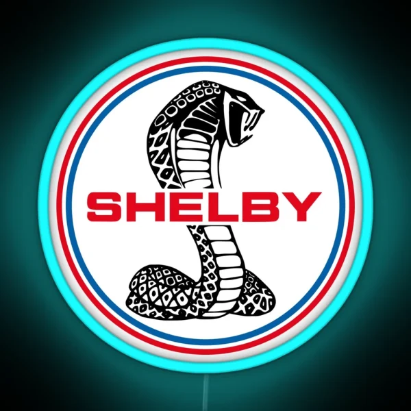 SHELBY COBRA RGB Neon Sign