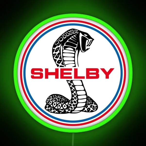 SHELBY COBRA RGB Neon Sign