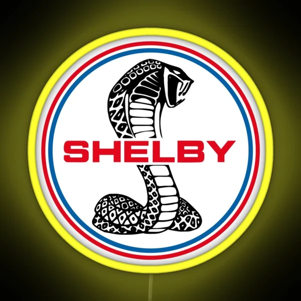 SHELBY COBRA RGB Neon Sign