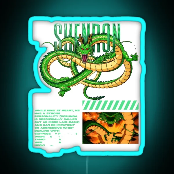 Shenron Dragon Ball RGB Neon Sign