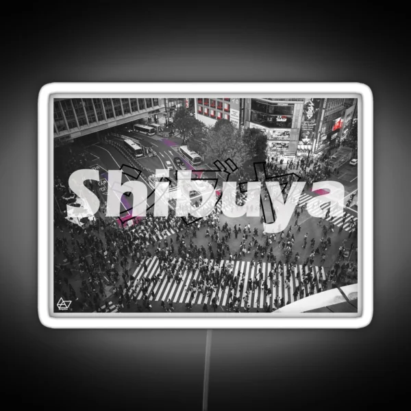 Shibuya Crossing V2 RGB Neon Sign