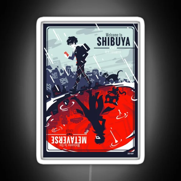 Shibuya Metaverse 2023 Version RGB Neon Sign