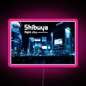 Shibuya RGB Neon Sign