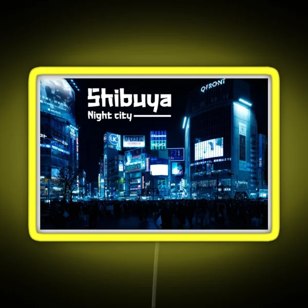 Shibuya RGB Neon Sign