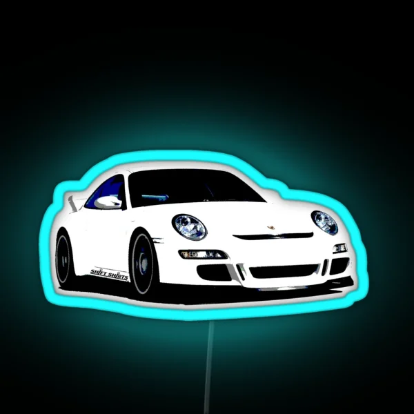 Shifled Second Coming 997 GT3 Inspired RGB Neon Sign
