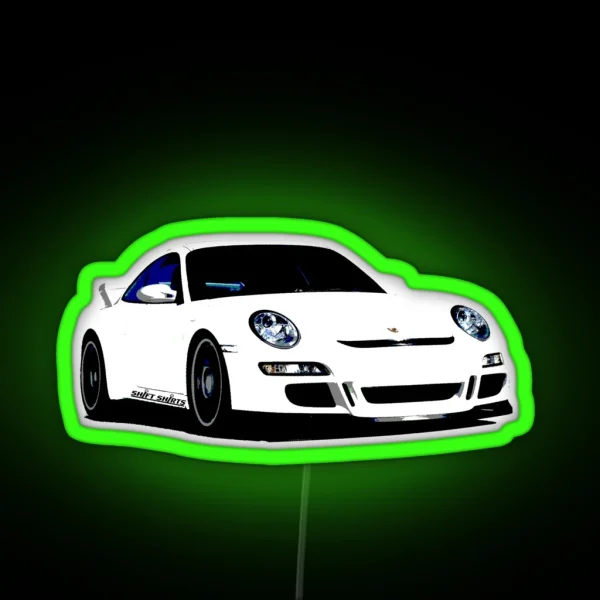 Shifled Second Coming 997 GT3 Inspired RGB Neon Sign