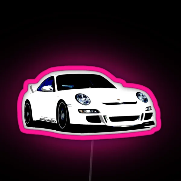 Shifled Second Coming 997 GT3 Inspired RGB Neon Sign