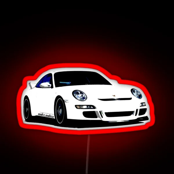 Shifled Second Coming 997 GT3 Inspired RGB Neon Sign