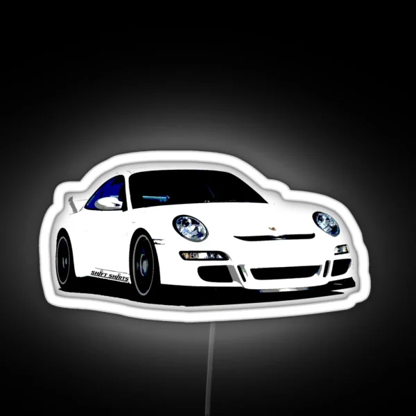 Shifled Second Coming 997 GT3 Inspired RGB Neon Sign