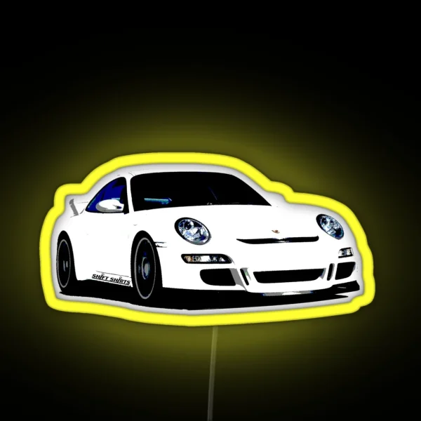Shifled Second Coming 997 GT3 Inspired RGB Neon Sign