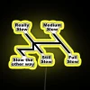 Shift Pattern Classic Car Manual Transmission RGB Neon Sign - Image 6