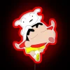 Shin Chan And Shiro RGB Neon Sign - Image 2