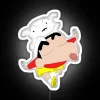 Shin Chan And Shiro RGB Neon Sign