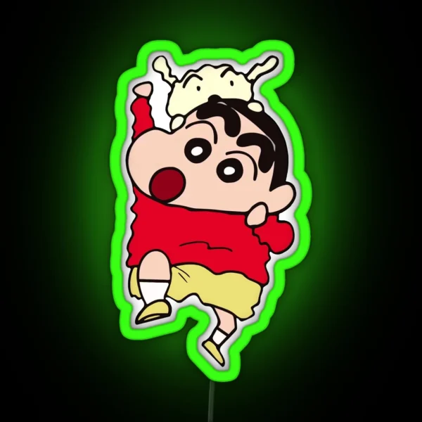 Shin Chan Blue RGB Neon Sign