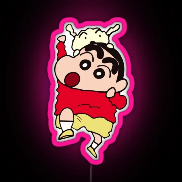 Shin Chan Blue RGB Neon Sign