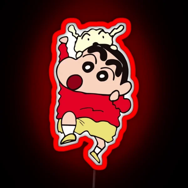 Shin Chan Blue RGB Neon Sign