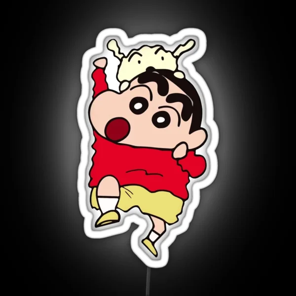Shin Chan Blue RGB Neon Sign