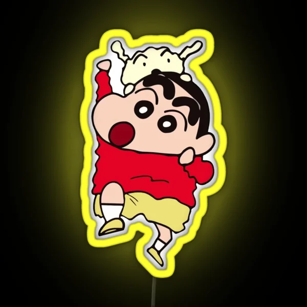 Shin Chan Blue RGB Neon Sign