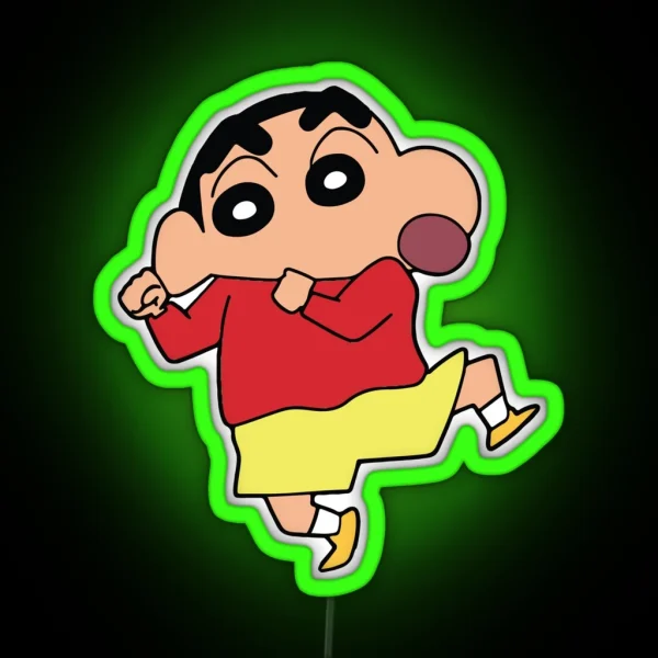 Shin Chan By Raje RGB Neon Sign
