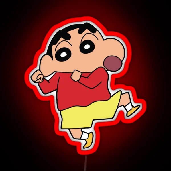 Shin Chan By Raje RGB Neon Sign