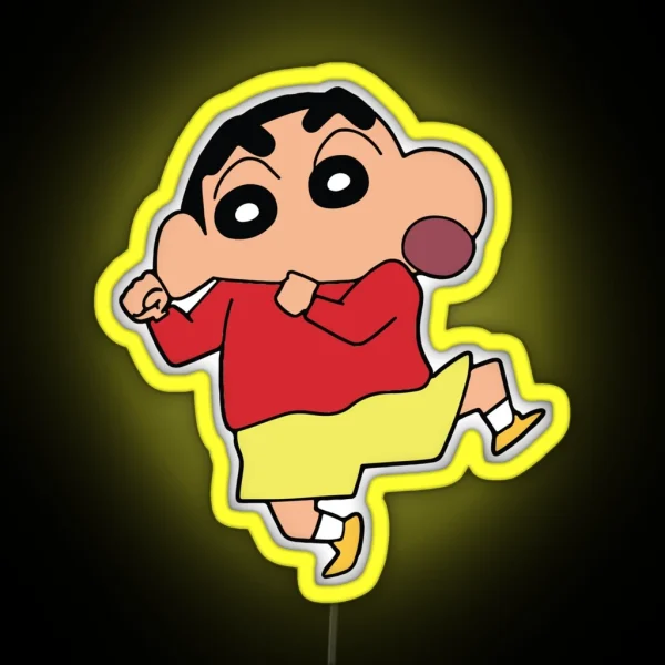 Shin Chan By Raje RGB Neon Sign