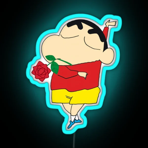 Shin Chan Cute RGB Neon Sign