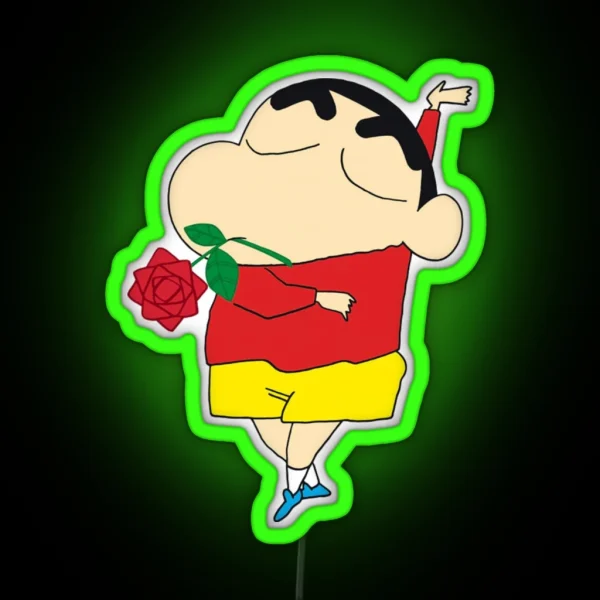 Shin Chan Cute RGB Neon Sign