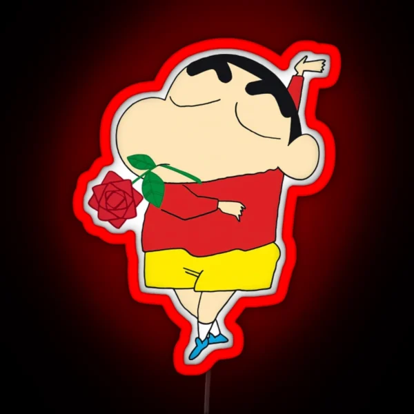 Shin Chan Cute RGB Neon Sign